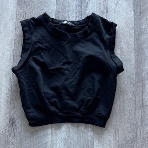 Black Sleeveless Women's Top
